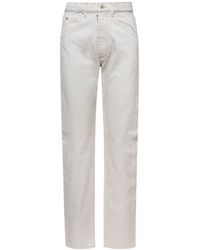 Maison Margiela - 5-Pocket Style Straight Jeans With Contrasting Stitching - Lyst