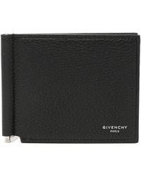 Givenchy - Leather Bi-Fold Card Case With Bill Clip - Lyst