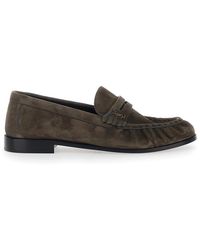Saint Laurent - Le Loafer Camoscio - Lyst