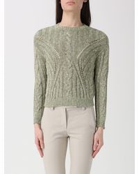 Max Mara - Cotton Blend Knit Top - Lyst