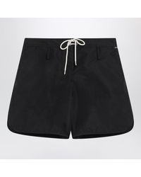 Prada - Renylon Shorts With Drawstring - Lyst