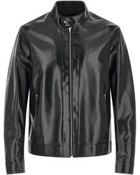Fendi - Lacquered Leather Blouson - Lyst