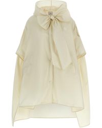 Moncler - Taffeta Cape - Lyst