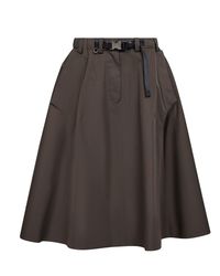 Prada - Midi Skirt Circle Recycled Polyester - Lyst