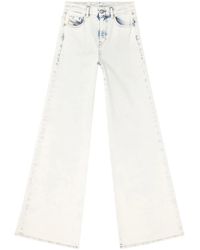 DIESEL - Wide Jeans - Lyst