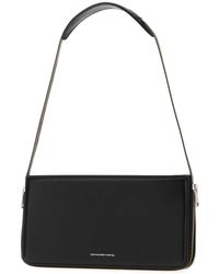 Alexander Wang Jane Leather Bag in Black | Lyst