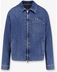 Dior - Dior Denim Jacket With Dior Embroidery - Lyst