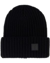 Saint Laurent - Wool Beanie Hat - Lyst