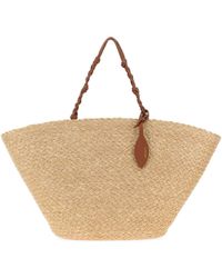 Jil Sander - Raffia Large Tangle Bucket Bag - Lyst