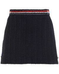 Thom Browne - Thigh Length Side Tab Skirt - Lyst