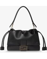 Fendi - Mamma Baguette Medium Leather Crossbody Bag - Lyst