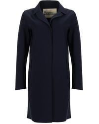 Herno - Lightweight Collared Coat - Lyst