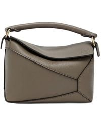 Loewe - Puzzle Edge Mini Leather Handbag - Lyst
