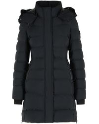 Moose Knuckles - Nylon Blend Parka With Removable Hood - Lyst