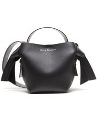 Acne Studios - Musubi Mini Leather Shoulder Bag - Lyst