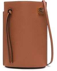 Loewe - Dice Pocket Leather Mini Bag - Lyst