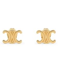 Celine - Triomphe Earrings - Lyst