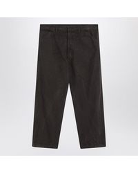 Prada - Vintage-Effect Straight Trousers - Lyst