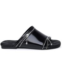 Burberry - Quilted Leather Sandal - Lyst
