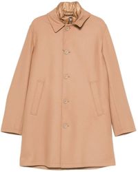 Herno - Single-Breasted Padded Coat - Lyst