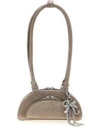 Self-Portrait - Lamb Leather Shoulder Bag - Lyst