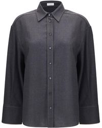 Brunello Cucinelli - Virgin Wool Shirt - Lyst