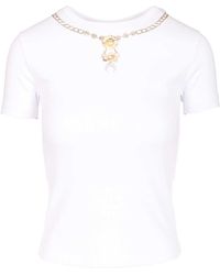 Marine Serre - Trompe 'Å“Il Jewelry Jersey Baby Fit T-Shirt - Lyst