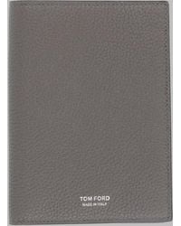 Tom Ford - Leather Passport Holder 15 Cm X 10 Cm - Lyst