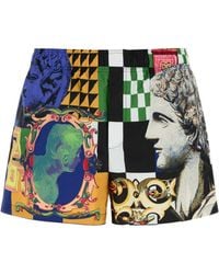 Versace - Versatile Polyester Swim Shorts For - Lyst