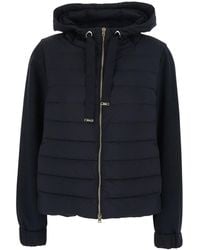 Herno - Down Jacket With Drawstring Hood And Quilted Design - Lyst