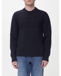 Gucci - Cotton And Wool Crewneck Pullover - Lyst