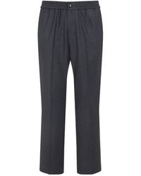 Ami Paris - Elasticated Waist Pants - Lyst