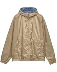 Prada - Down Jacket Re-Nylon Reversible - Lyst
