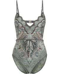 Zimmermann - Wanderlust Swimsuit - Lyst
