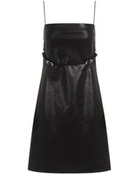 Givenchy - Voyou Leather Mini Dress - Lyst
