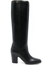 Celine - Iconic Leather Boots - Lyst
