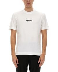 ZEGNA - Jersey T-Shirt - Lyst