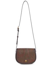 Etro - Paisley Pattern Shoulder Bag - Lyst