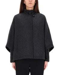 Fay - "double Face" Cape - Lyst