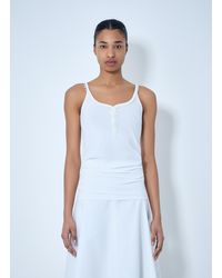 Jacquemus - Ribbed Detail Camisole - Lyst