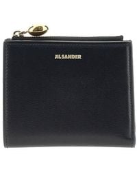 Jil Sander - Leather Mini 'Goji' Wallet - Lyst