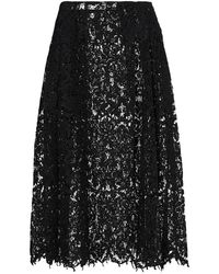 Fendi - Macrame Lace Skirt - Lyst