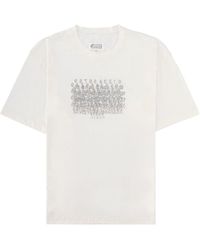 Maison Margiela - Printed T-Shirt Cotton T-Shirts - Lyst
