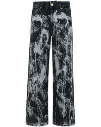 Ganni - 'Izey' Cotton Jeans - Lyst