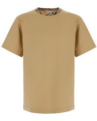 Burberry - T-Shirt Ryan Cotton T-Shirts - Lyst