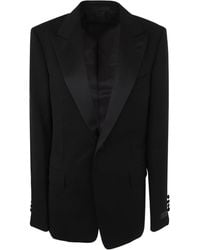 Lanvin - Peak Collar Tuxedo Jacket For - Lyst