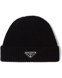 Prada - Cashmere Beanie - Lyst