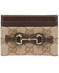 Gucci - Neutrals Wallets & Purses - Lyst