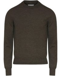 Maison Margiela - Wool Sweater With Elbow Patches - Lyst