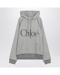 Chloé - Hoodie With Logo - Lyst